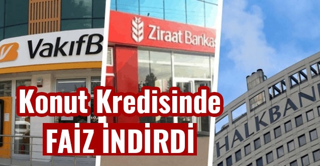 Ziraat ve Halkbank Konut Kredisinde Faiz İndirdi
