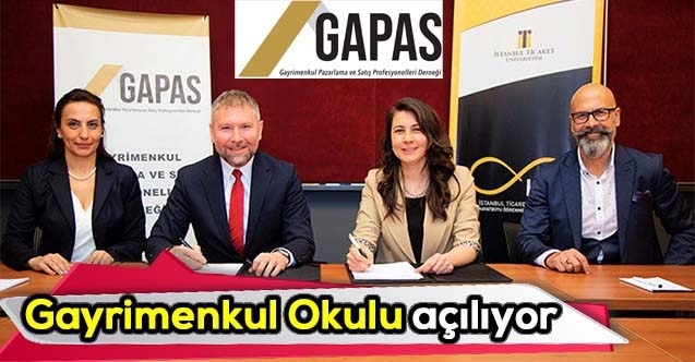 GAPAS, Gayrimenkul Okulu açıyor