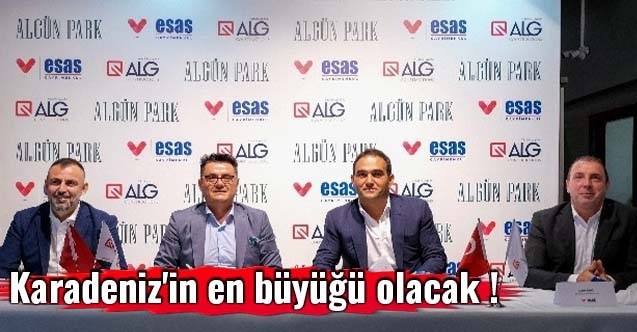 Karadeniz Bölgesinin en büyük karma yaşam projesinde imzalar atıldı.