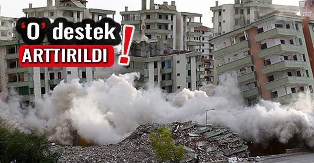 Kentsel Dönüşüme sağlanan ‘Kredi Desteği artırıldı